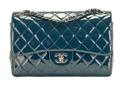 Classic Jumbo Double Flap,Patent,Blue,18328755,AC,3*